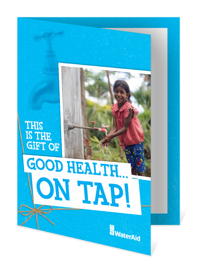 You can help buy a water tap