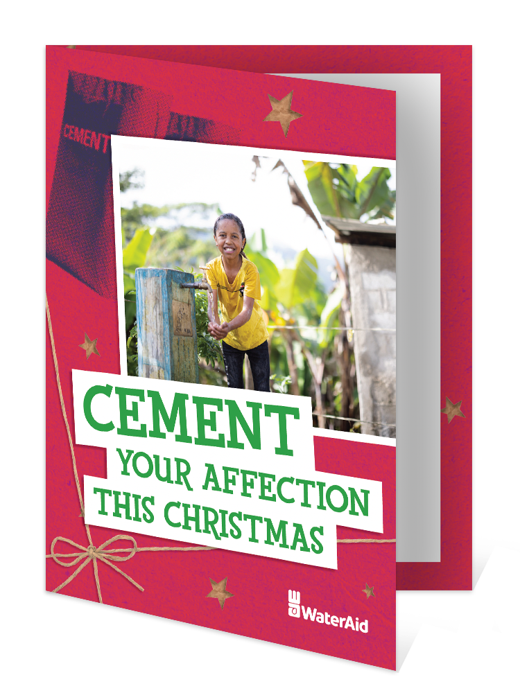 You can help buy two bags of cement (Christmas)