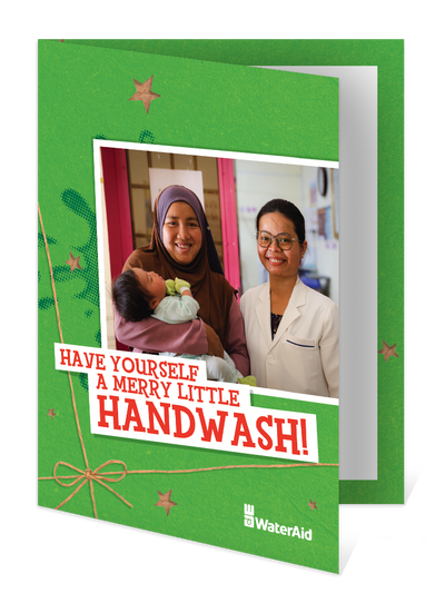 You can help train a health worker on good hygiene practices (Christmas)